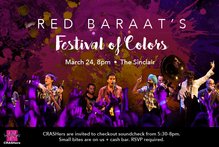 CRASHers - Soundcheck Party at Red Baraat | Global Arts Live